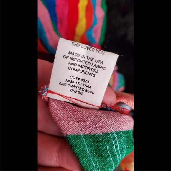 Show Me Your MuMu Get Twisted Tulum Stripe Dress - Picture 3 of 8